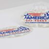 American Off-roads Sticker, Oval Printed