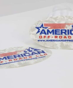 American Off-roads Sticker, Oval Printed