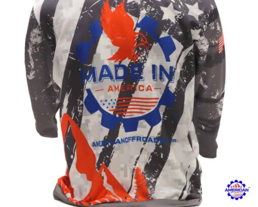 American Off-roads Hoodie, Pull Over Fitted Performance