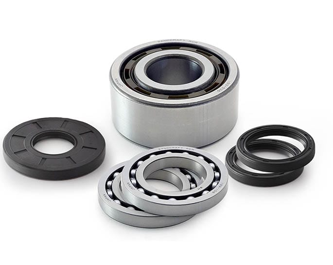 Sandcraft Motorsports Polaris Rzr Xp Turbo Front Differential Bearings, Seals