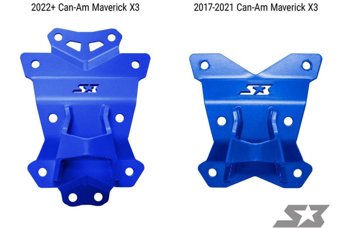 S3 Power Sports Can-am Maverick X3 Radius Rod Pull Plate