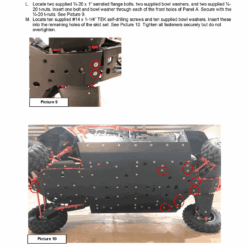 Trail Armor Honda Talon 1000-4 Full Skid Plate
