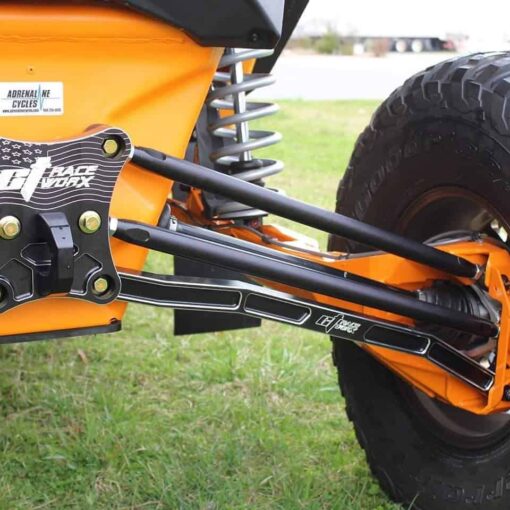 Ct Race Worx Can-am Maverick X3 Radius Rod Set, 72" Hc Billet Edition
