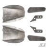 S3 Power Sports Can-am Maverick X3 Trailing Arm Weld-in Gusset Kit, 64" Edition
