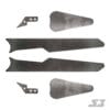 S3 Power Sports Can-am Maverick X3 Trailing Arm Weld-in Gusset Kit, 72" Edition