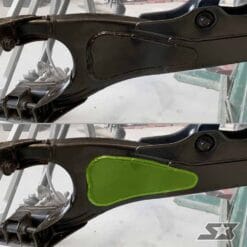 S3 Power Sports Can-am Maverick X3 Trailing Arm Weld-in Gusset Kit, 72