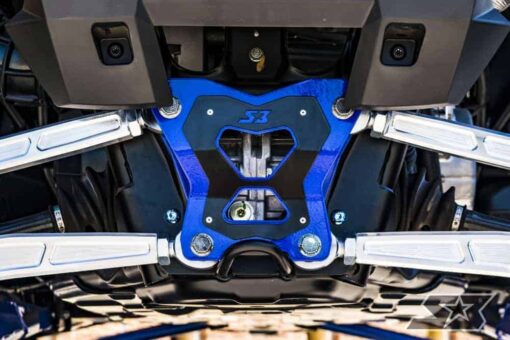 S3 Power Sports Polaris Rzr Xp Turbo S Radius Rod Plate, Double Shear Upgrade