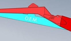 S3 Power Sports Polaris Rzr Xp Trailing Arms, Boxed High Clearance