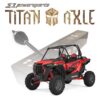 S3 Power Sports Polaris Rzr Xp Turbo Axles, Titan Edition