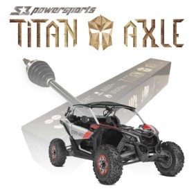 S3 Power Sports Can-am Maverick X3 Cv Axles, 72" Wide Edition