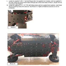 Trail Armor Honda Talon 1000-4 Full Skid Plate