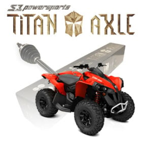 S3 Power Sports Can-am Outlander Axles, Renegade Axles