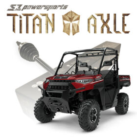S3 Power Sports Polaris Ranger Axles, Titan Edition