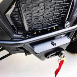 L And W  Fab Polaris Rzr Xp Winch Bumper, Low Profile