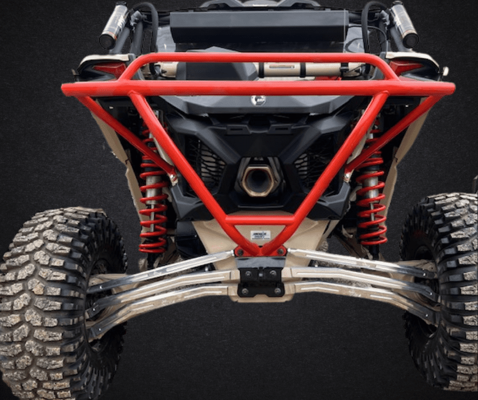 L And W Fab Can-am Maverick X3 Radius Rods, Billet High Clearance, 72" Edition