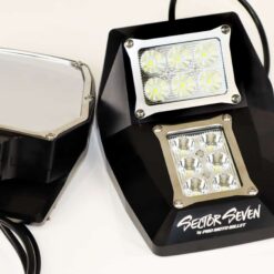 Sector Seven Spectrum Utv Led Lighted Mirrors
