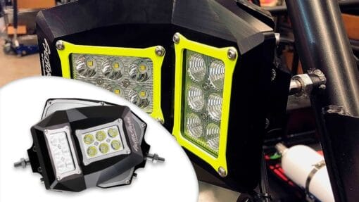 Sector Seven Spectrum Utv Led Lighted Mirrors
