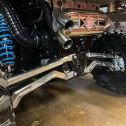 L And W  Fab Polaris Rzr Xp Radius Rods Set, High Clearance