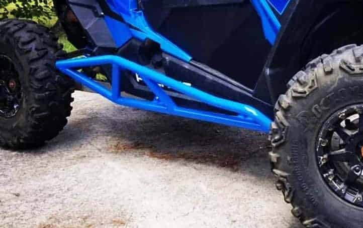 L And W Fab Polaris Rzr Tree Kicker, Nerf Bars