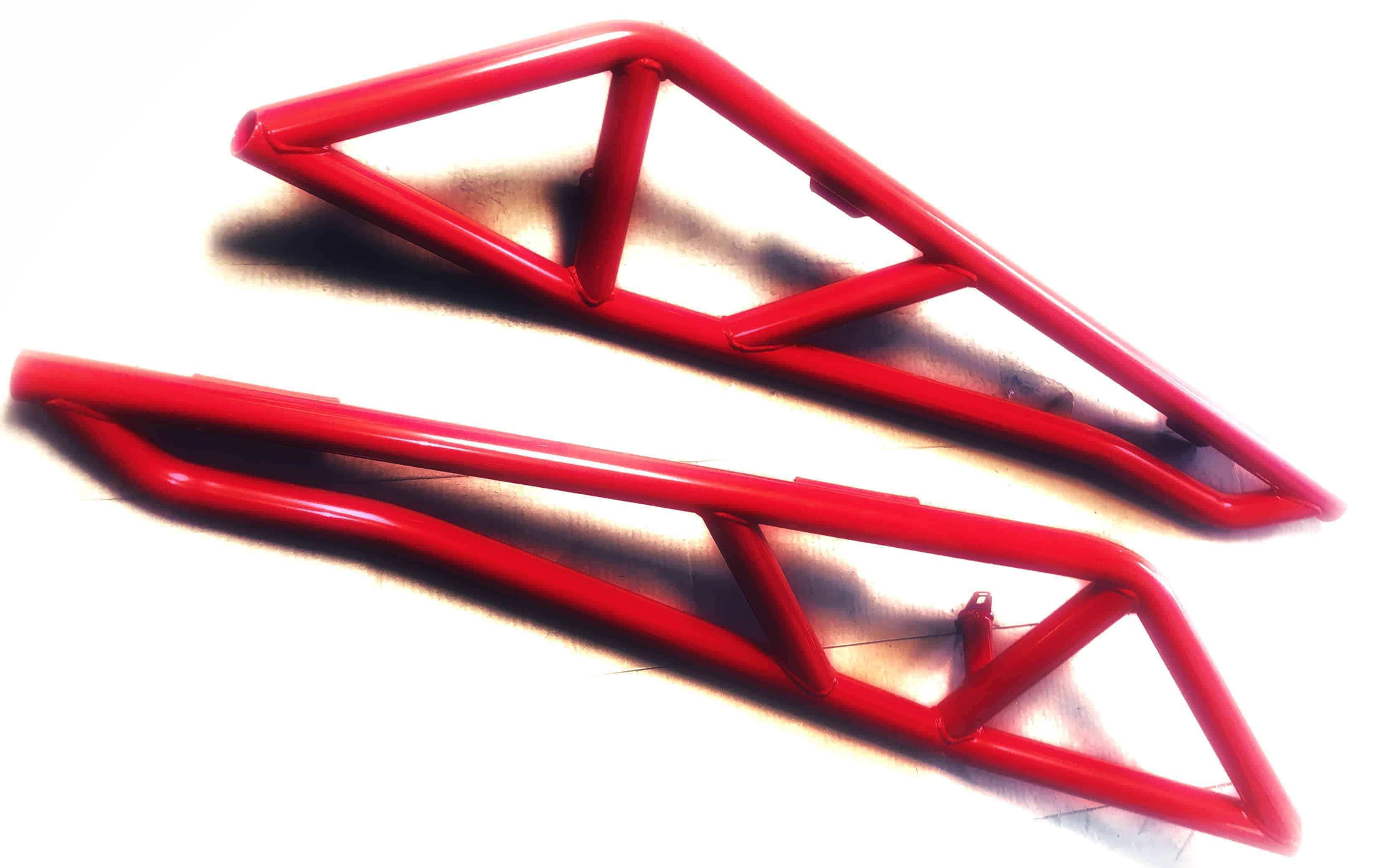 L And W Fab Polaris Rzr Tree Kicker, Nerf Bars