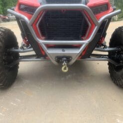 L And W  Fab Polaris Rzr Xp Front Winch Bumper, Full Protection