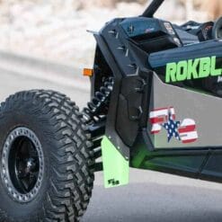 Rokblokz Can-am Maverick X3 Fender Extensions, Mud Flaps/brp Fenders Installed