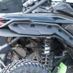 Rokblokz Can-am Maverick X3 Fender Extensions, Mud Flaps/brp Fenders Installed