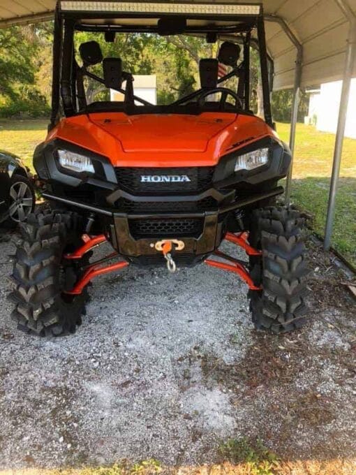 Cfab Honda Pioneer Lift Kit, Forward Front Arms, Bracket Kit