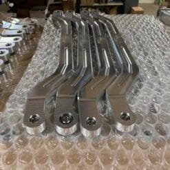 L And W  Fab Polaris Rzr Xp Turbo S Radius Rod Set, 2 Heim Adjustable