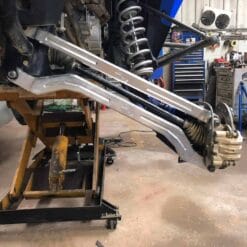 L And W  Fab Polaris Rzr Xp Turbo S Radius Rod Set, 2 Heim Adjustable