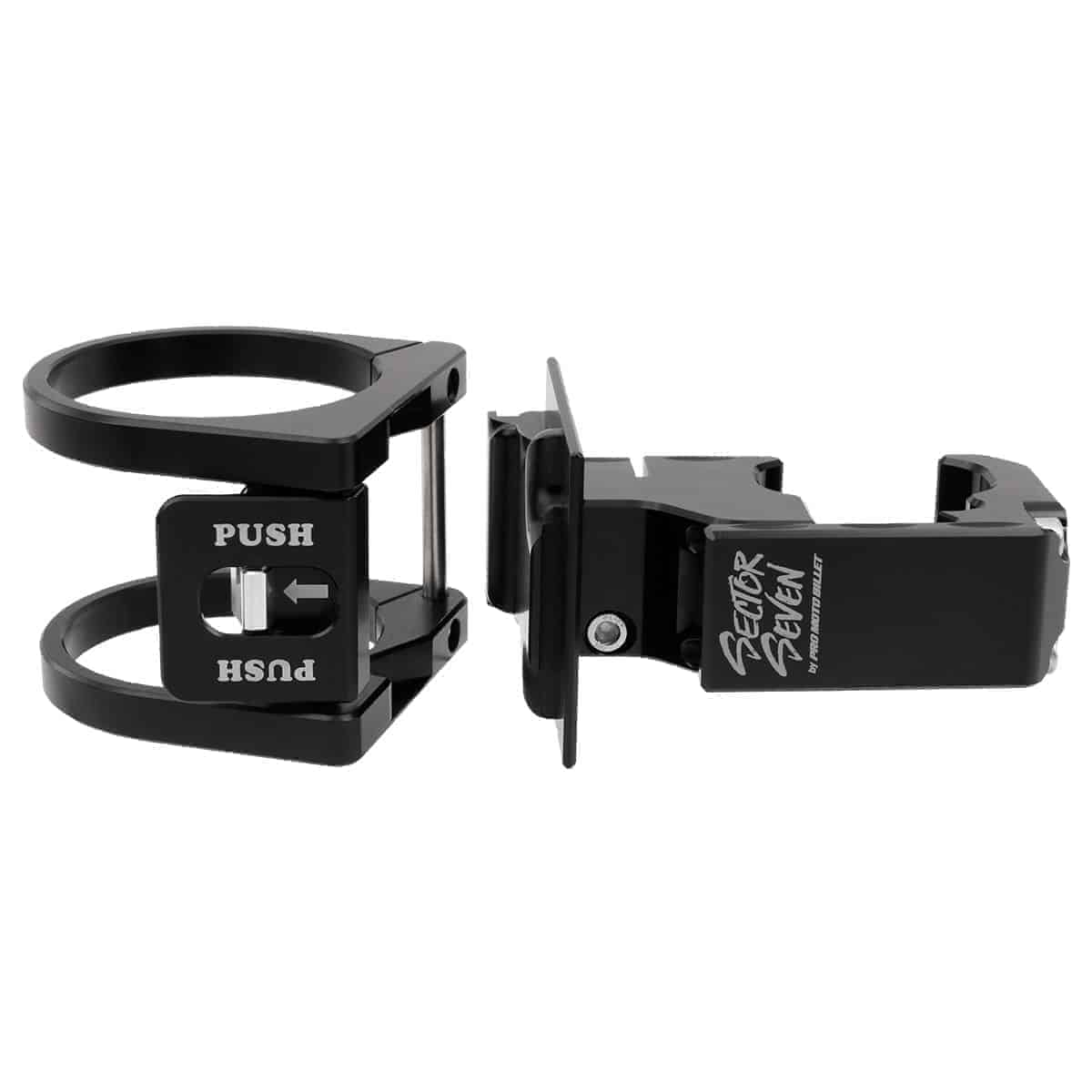 Sector Seven Billet Utv Fire Extinguisher Mount With Quick Release