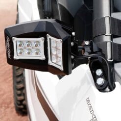 Sector Seven Spectrum Utv Led Lighted Mirrors