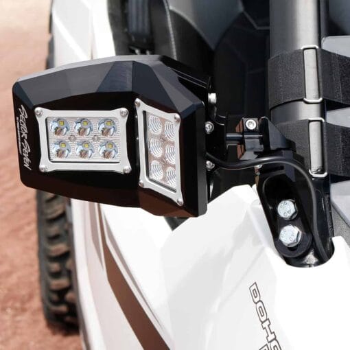 Sector Seven Spectrum Utv Led Lighted Mirrors