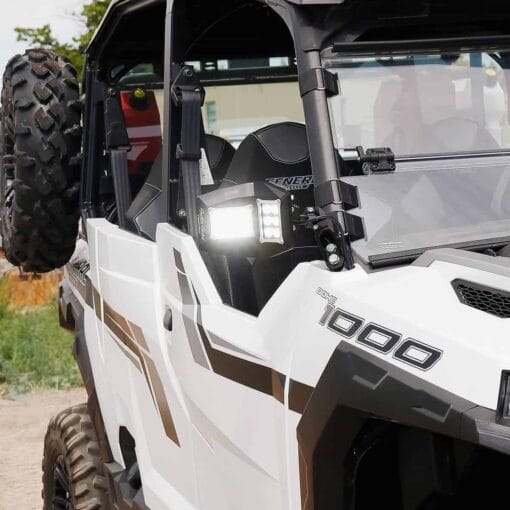 Sector Seven Spectrum Utv Led Lighted Mirrors