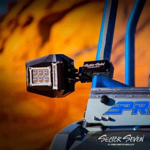 Sector Seven Spectrum Utv Led Lighted Mirrors