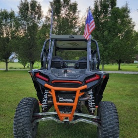 L&w Fab Polaris Rzr Xp Rear Race Bumper