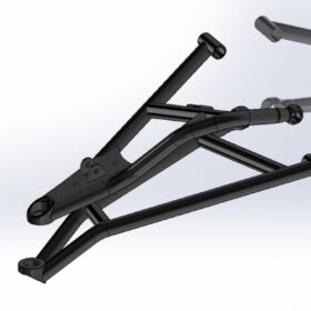 L And W  Fab Polaris Rzr Xp Forward A Arms, 1.75" Edition