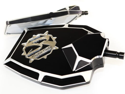 Sector Seven Utv Side View Mirrors, Solid Billet