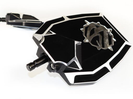 Sector Seven Utv Side View Mirrors, Solid Billet