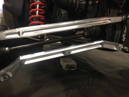 Lm-utv Polaris Rzr Xp Radius Rod Set, High Clearance Billet