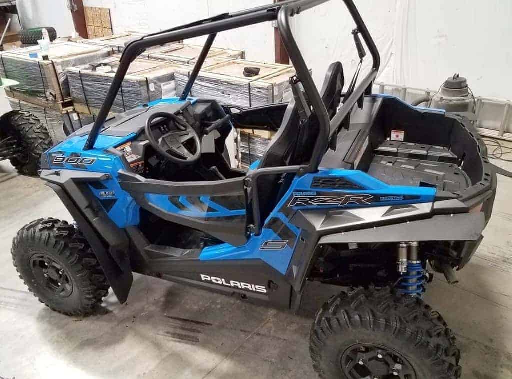 Rokblokz Polaris Rzr S Mud Flap Fender Extensions