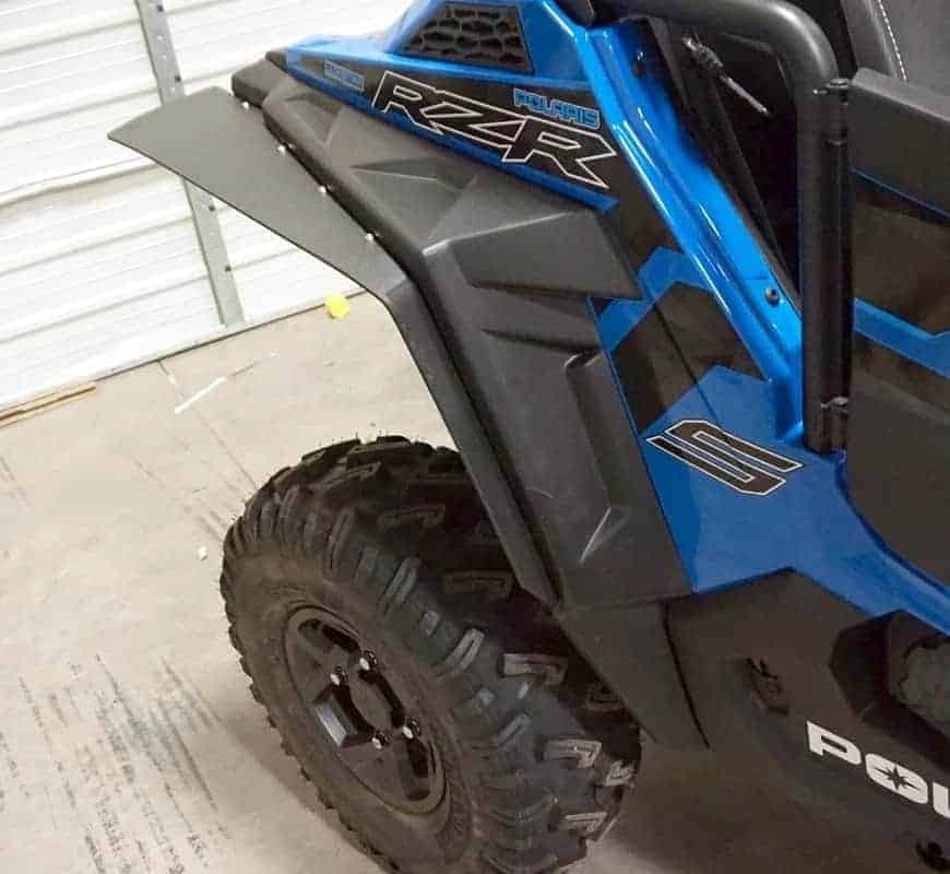 Rokblokz Polaris Rzr S Mud Flap Fender Extensions
