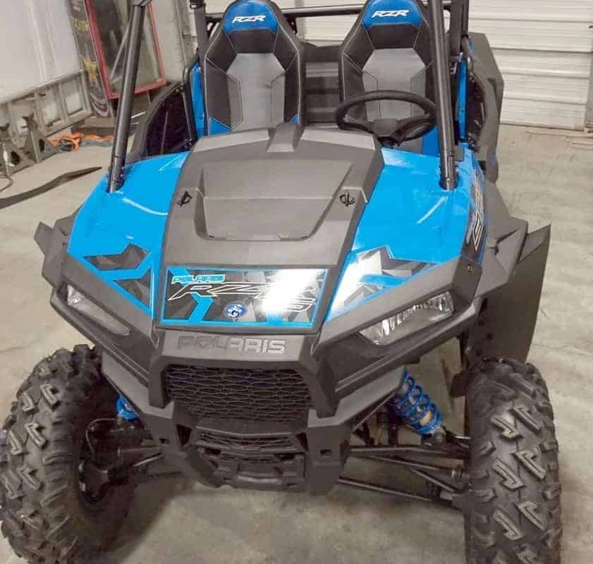 Rokblokz Polaris Rzr S Mud Flap Fender Extensions