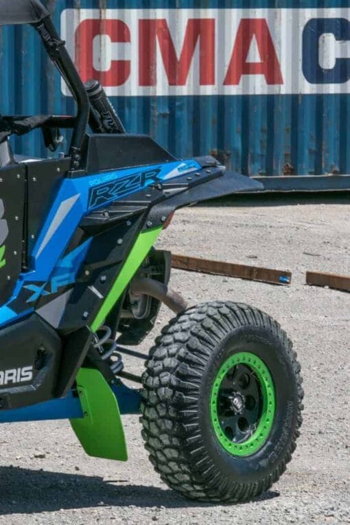 Rokblokz Polaris Rzr Xp Mud Flap Fender Extensions, Sport Max Edition