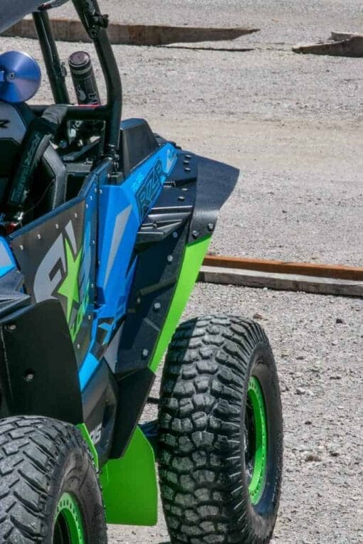 Rokblokz Polaris Rzr Xp Mud Flap Fender Extensions, Sport Max Edition
