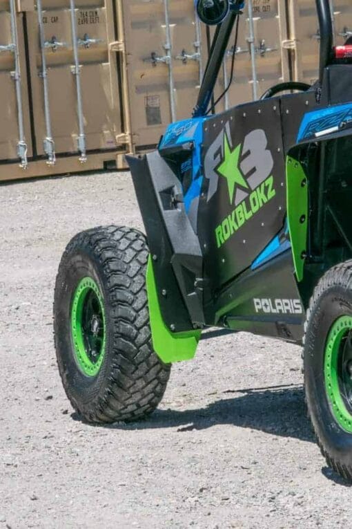 Rokblokz Polaris Rzr Xp Mud Flap Fender Extensions, Sport Max Edition