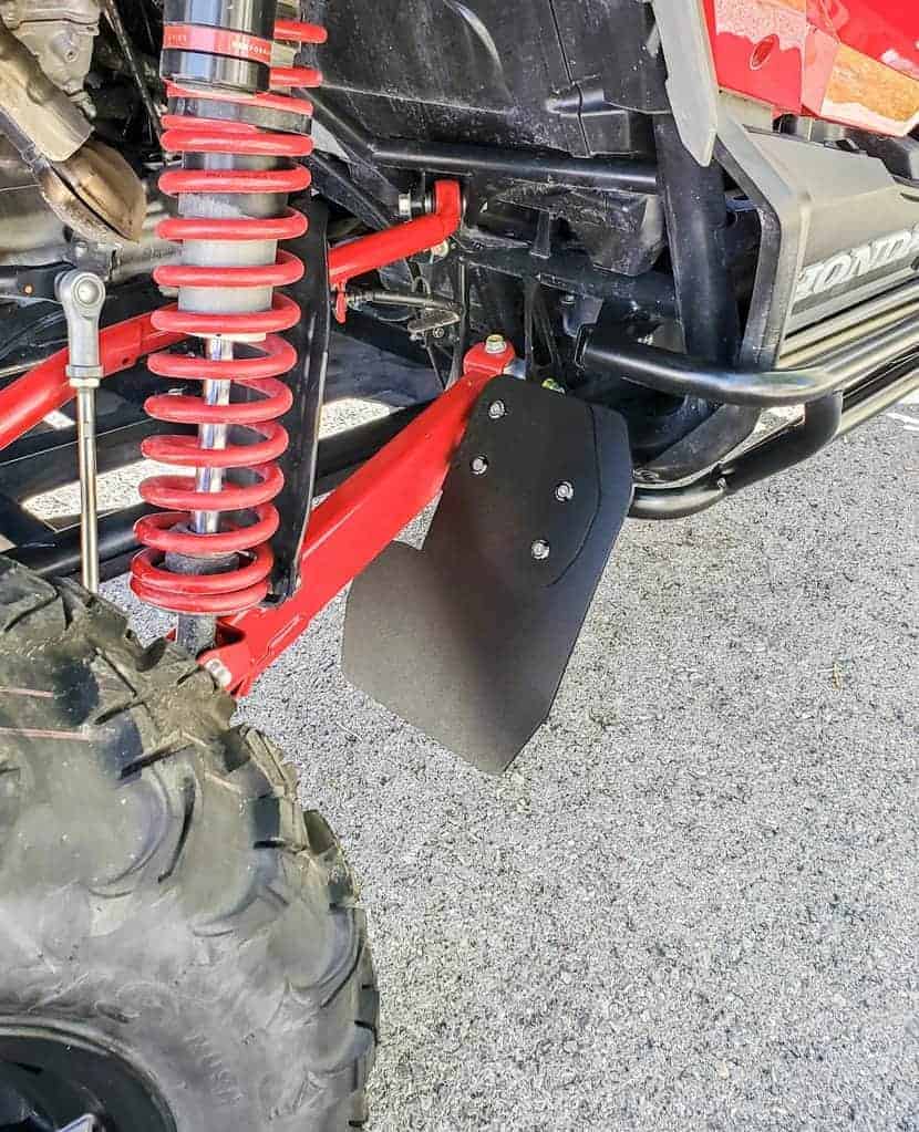 Rokblokz Honda Talon Trailing Arm Guards, Mud Flaps