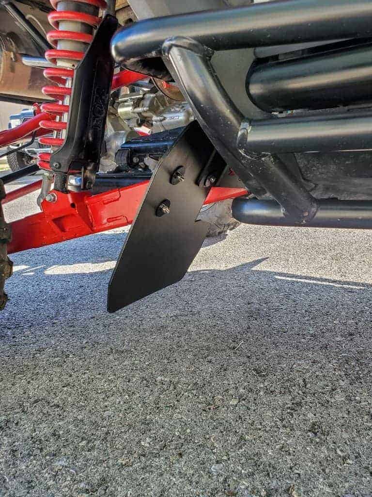 Rokblokz Honda Talon Trailing Arm Guards, Mud Flaps