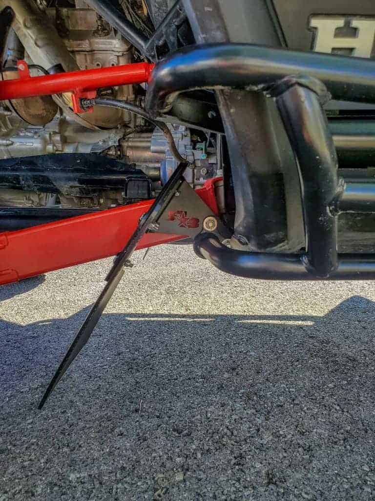 Rokblokz Honda Talon Trailing Arm Guards, Mud Flaps