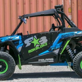 Rokblokz Polaris Rzr Xp Mud Flap Fender Extensions, Sport Max Edition